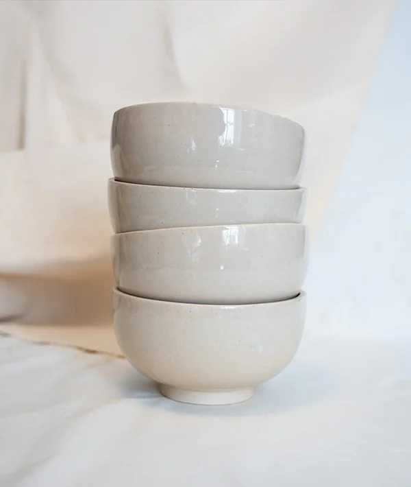 Bowl Oslo redondo hueso - Moshi Home