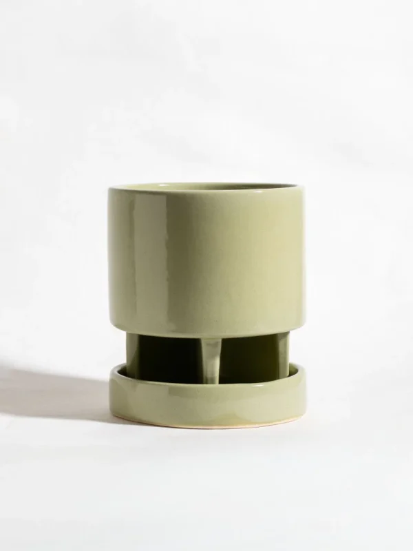 Maceta Anker aqua jaspeado - Moshi Home