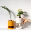 Maceta Anker musgo jaspeado - Moshi Home