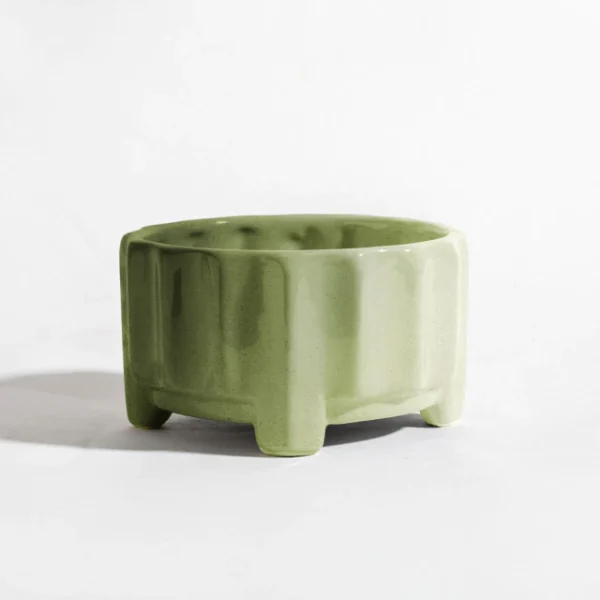 Maceta Lilus aqua jaspeada - Moshi Home