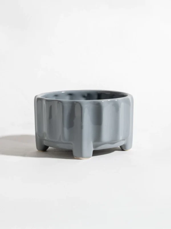Maceta Lilus Gris plomo - Moshi Home